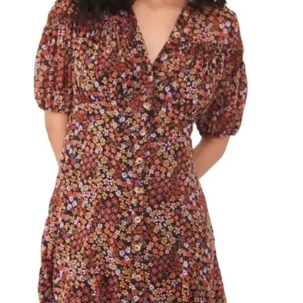 Free People dress Bonnie Dusk Combo button up Small EUC no flaws cottagecore - Picture 6 of 13